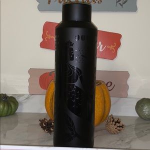 Starbucks matte black mermaid insulated tumbler